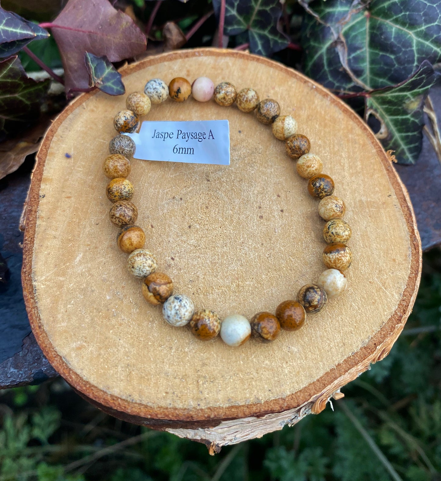 Bracelet Jaspe Paysage