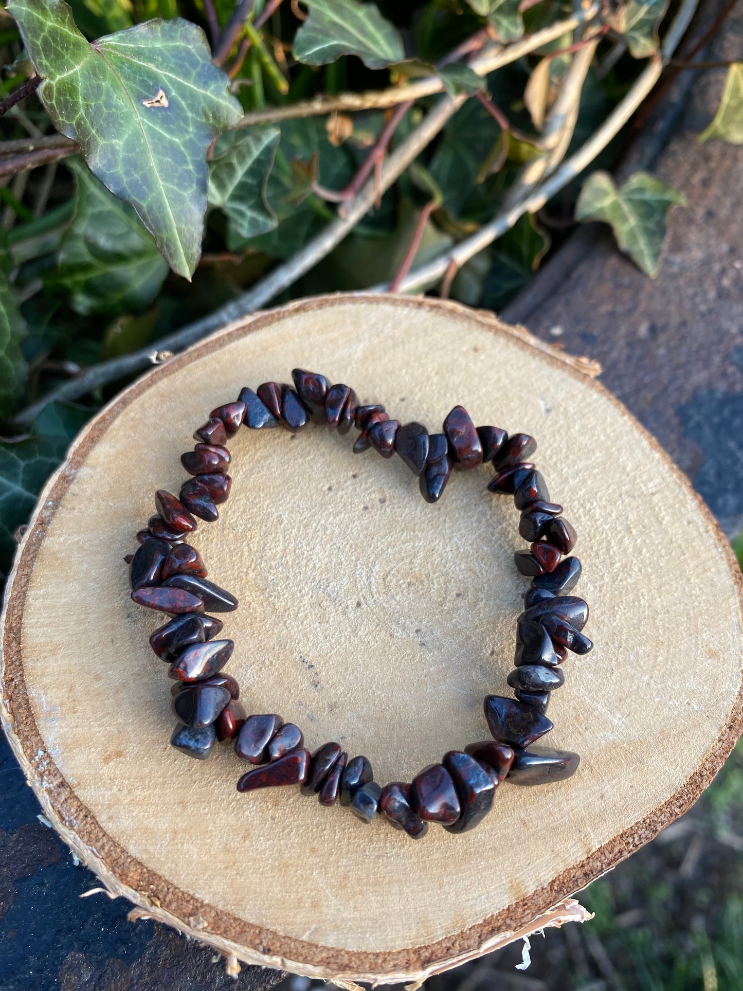 Bracelet Œil de Fer perles baroques