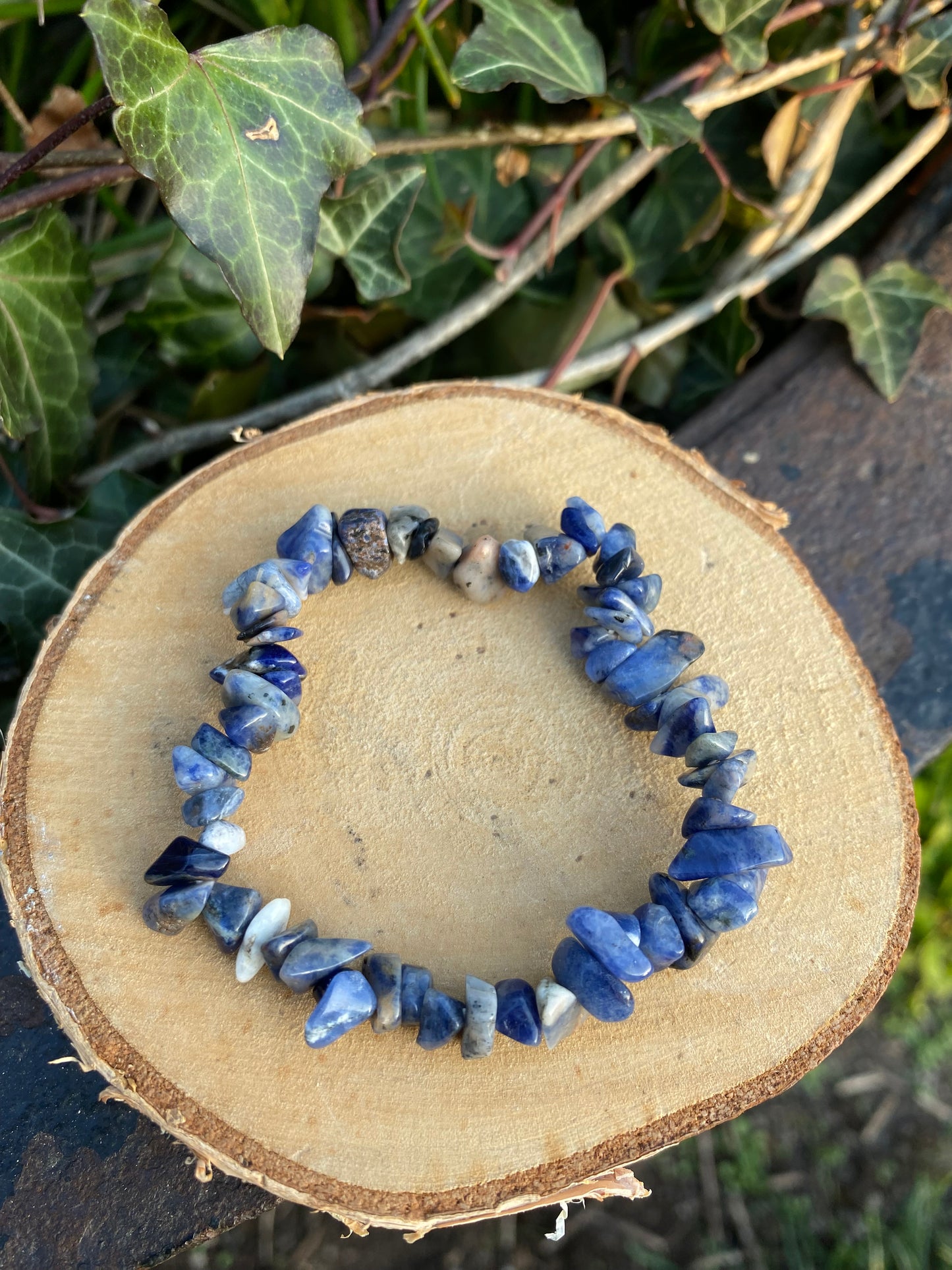 Bracelet Sodalite perles baroques