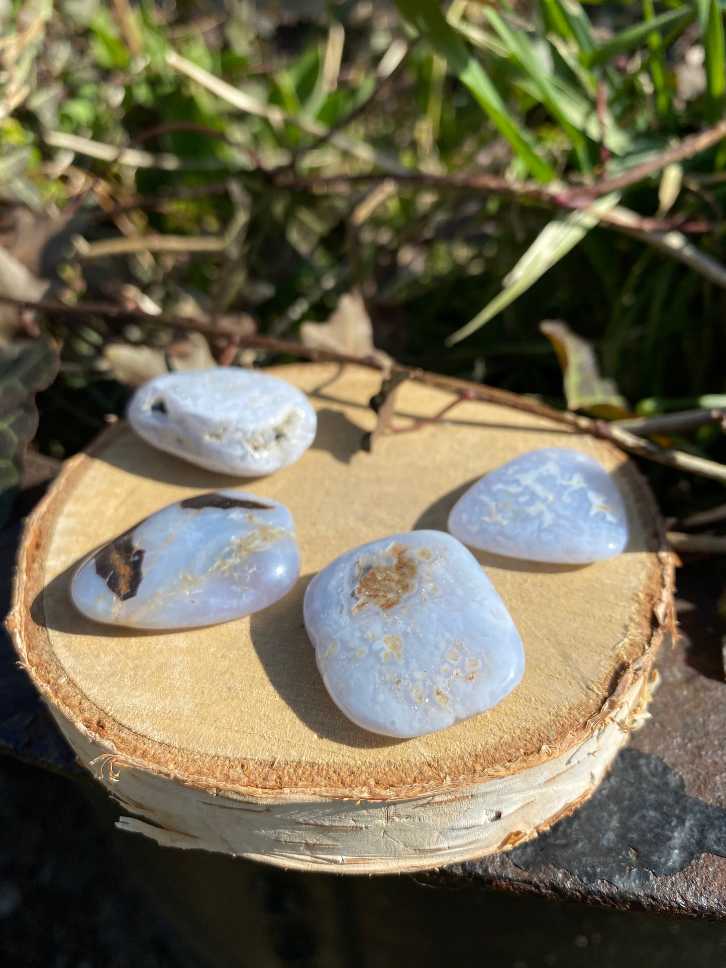 Calcédoine Bleue