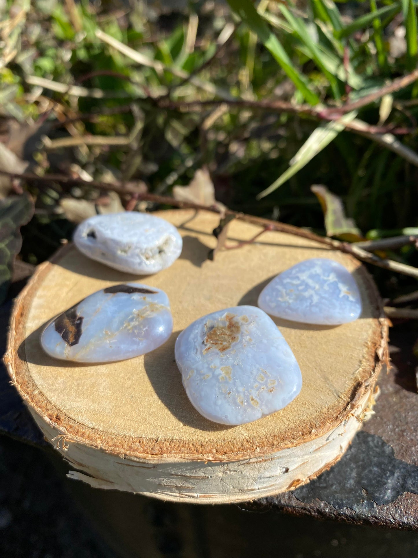 Calcédoine Bleue