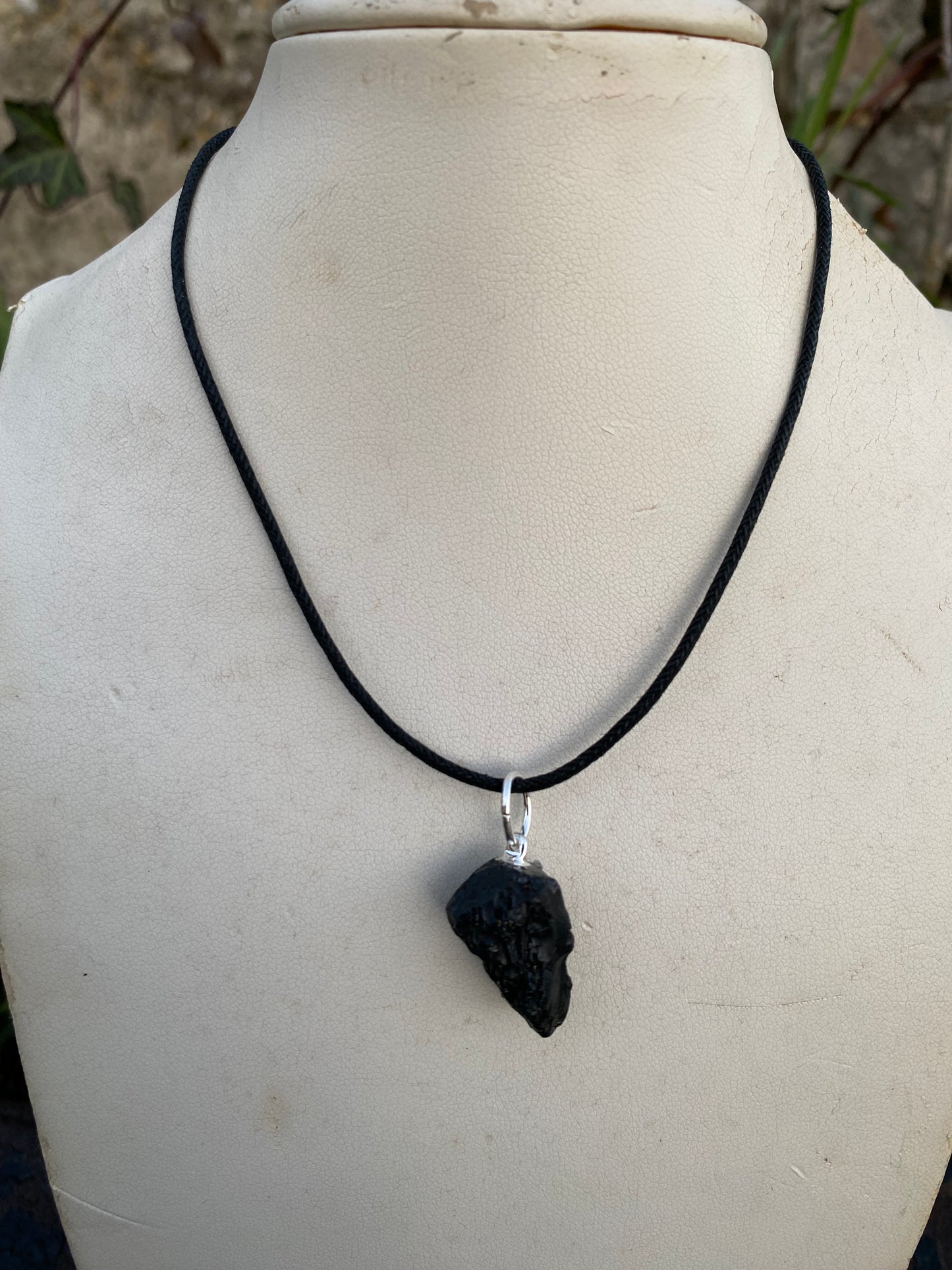 Pendentif Spinelle Noir