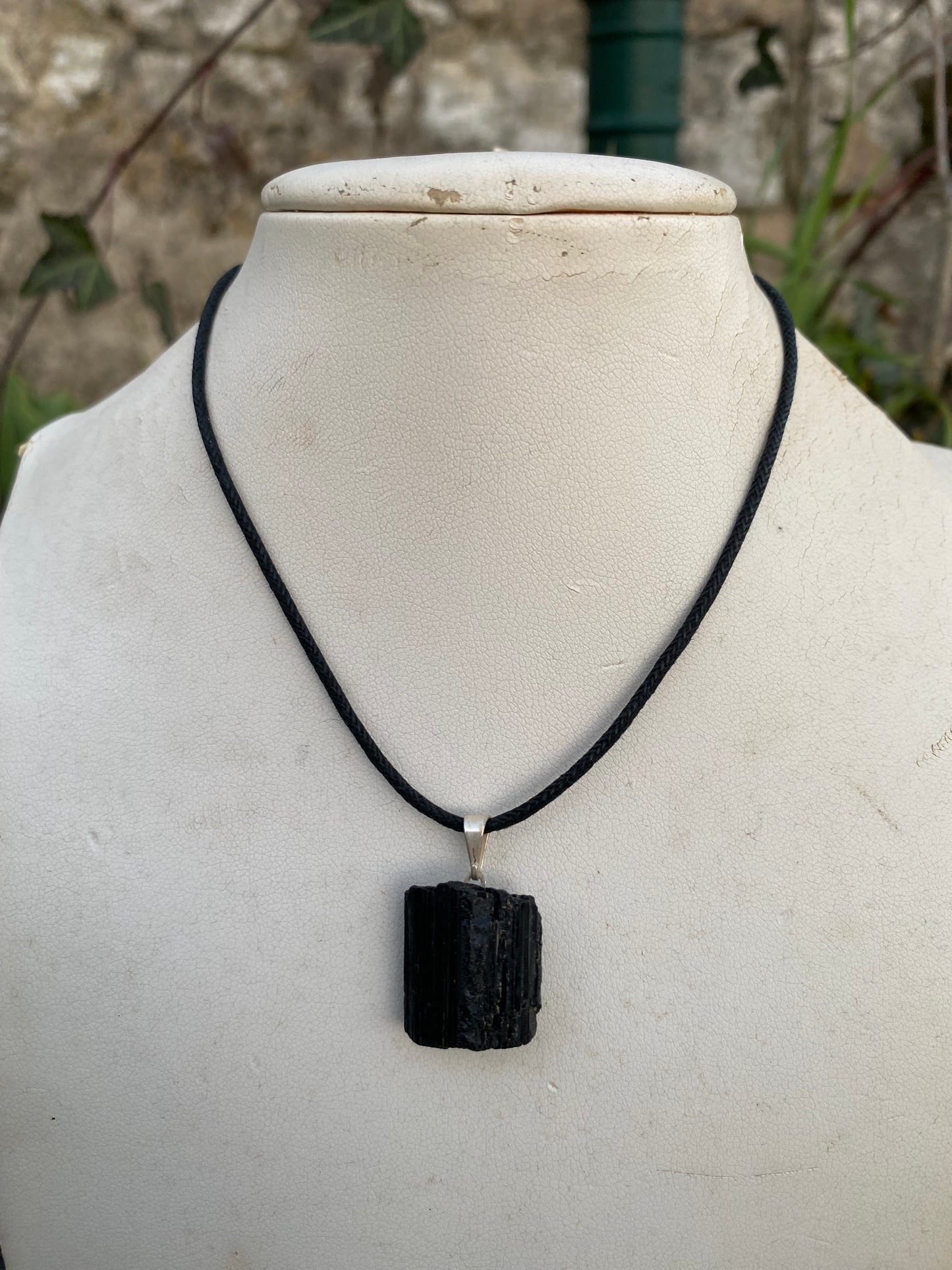 Pendentif Tourmaline Noire