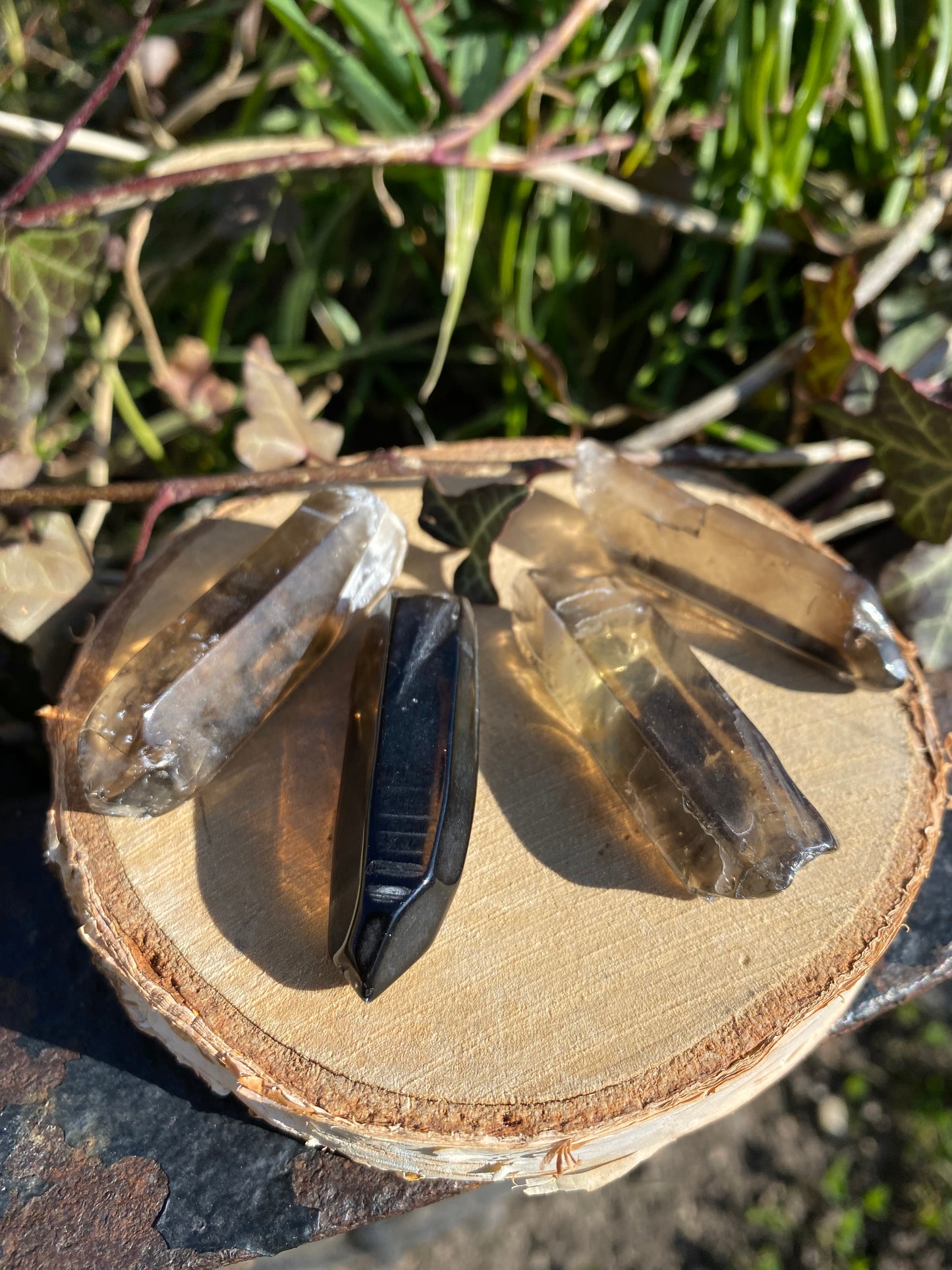 Quartz Fumé Pointe Brute