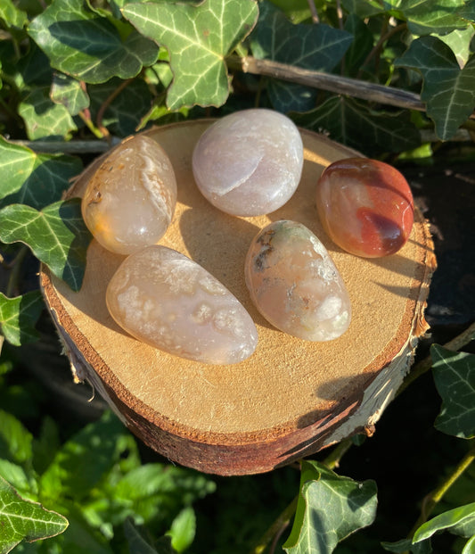 Agate Fleur de Cerisier
