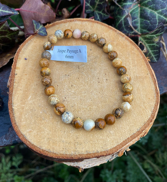 Bracelet Jaspe Paysage