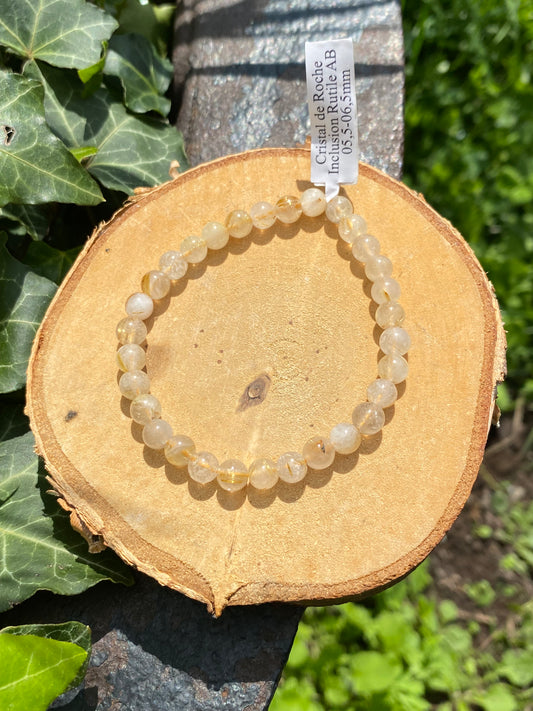 Bracelet Quartz Rutile