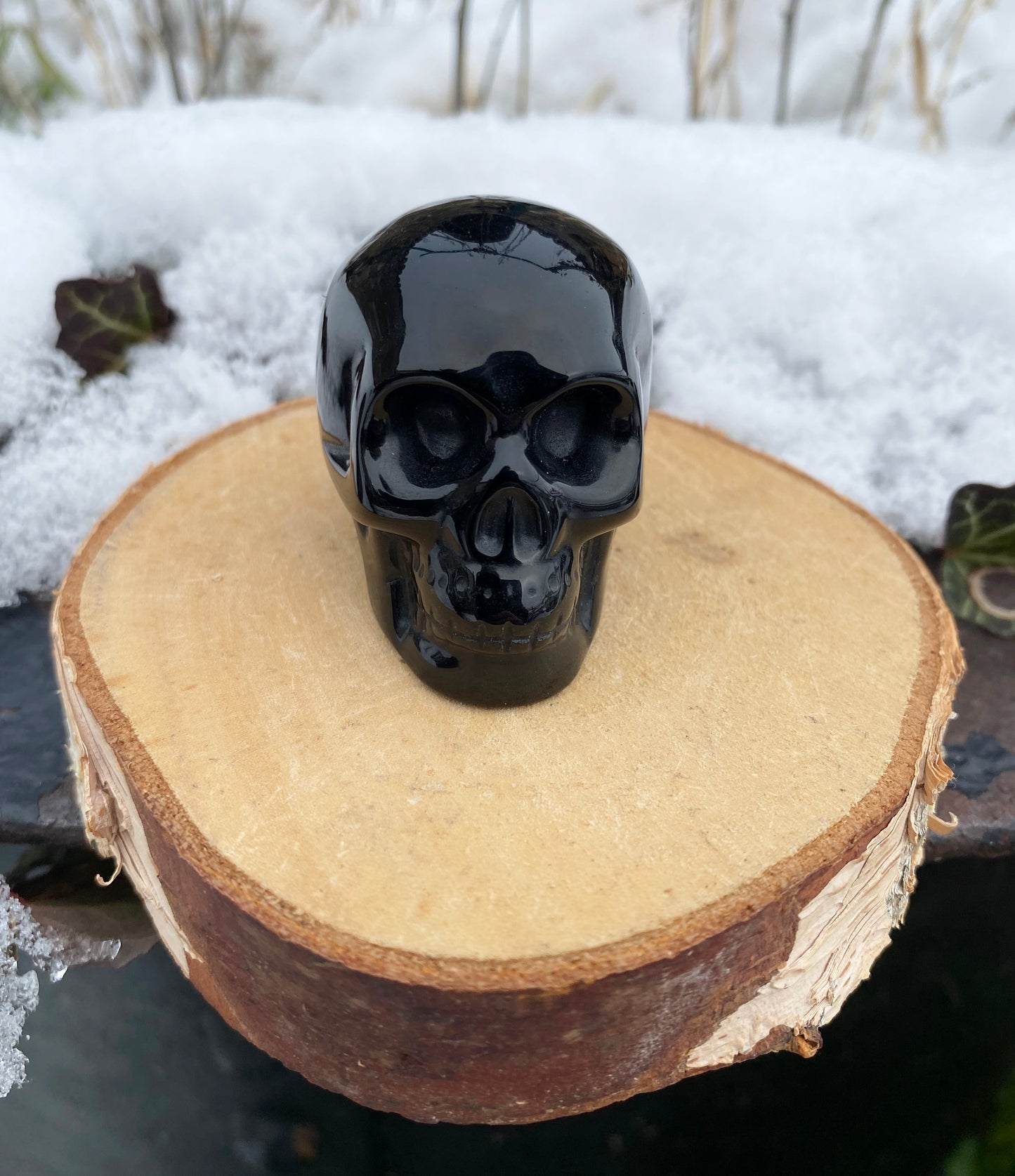 Crâne Obsidienne Noire