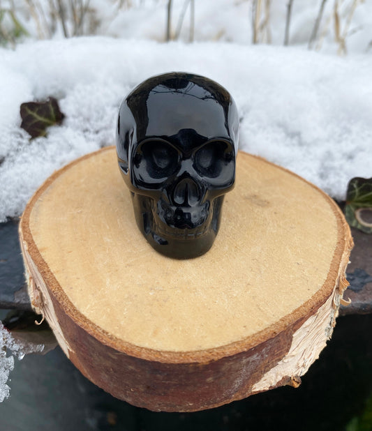 Crâne Obsidienne Noire