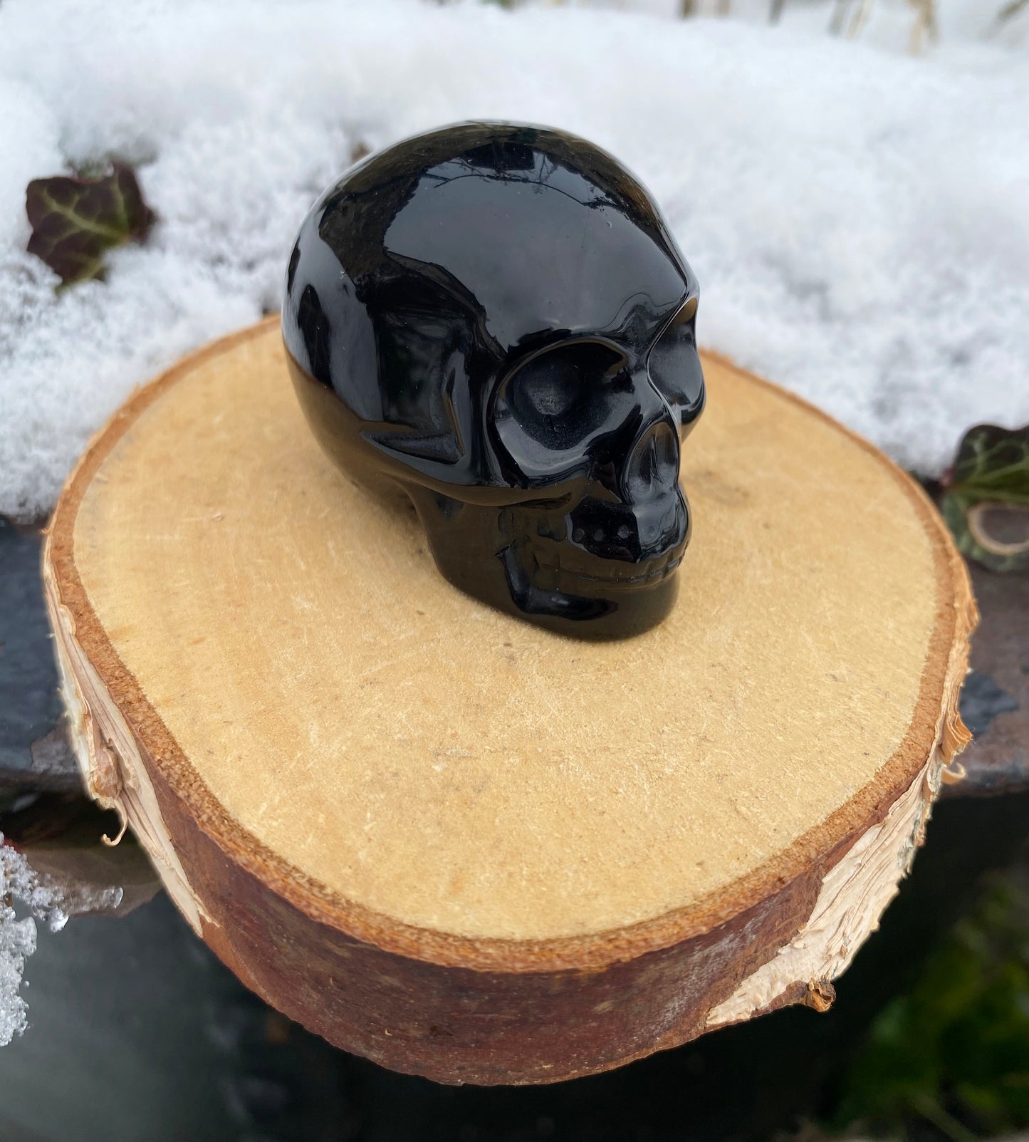 Crâne Obsidienne Noire