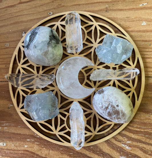 Kit Mandala Lunaire Péristérite - Célestite