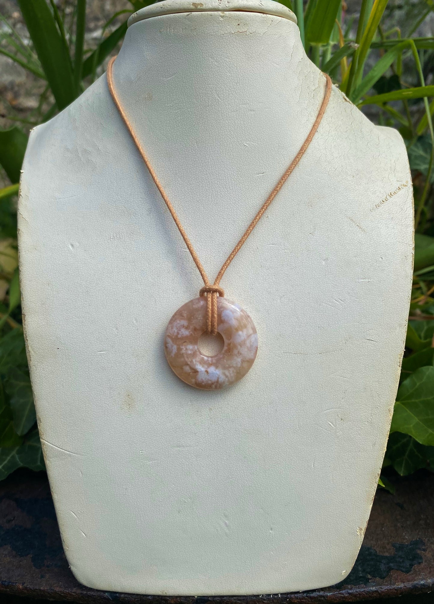 PI en Agate Fleur de Cerisier