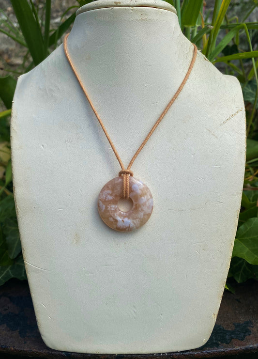 PI en Agate Fleur de Cerisier
