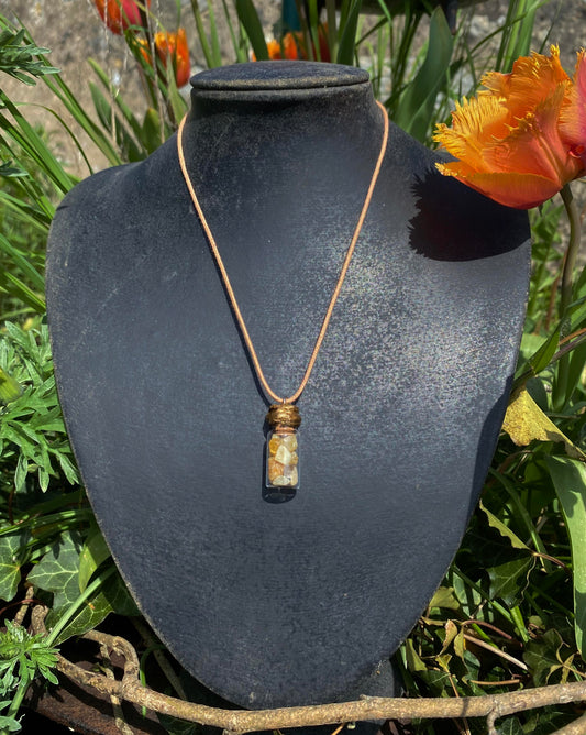 Pendentif Fiole Héliodore