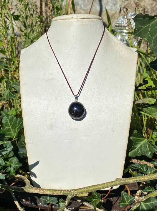 Pendentif Grenat Rouge