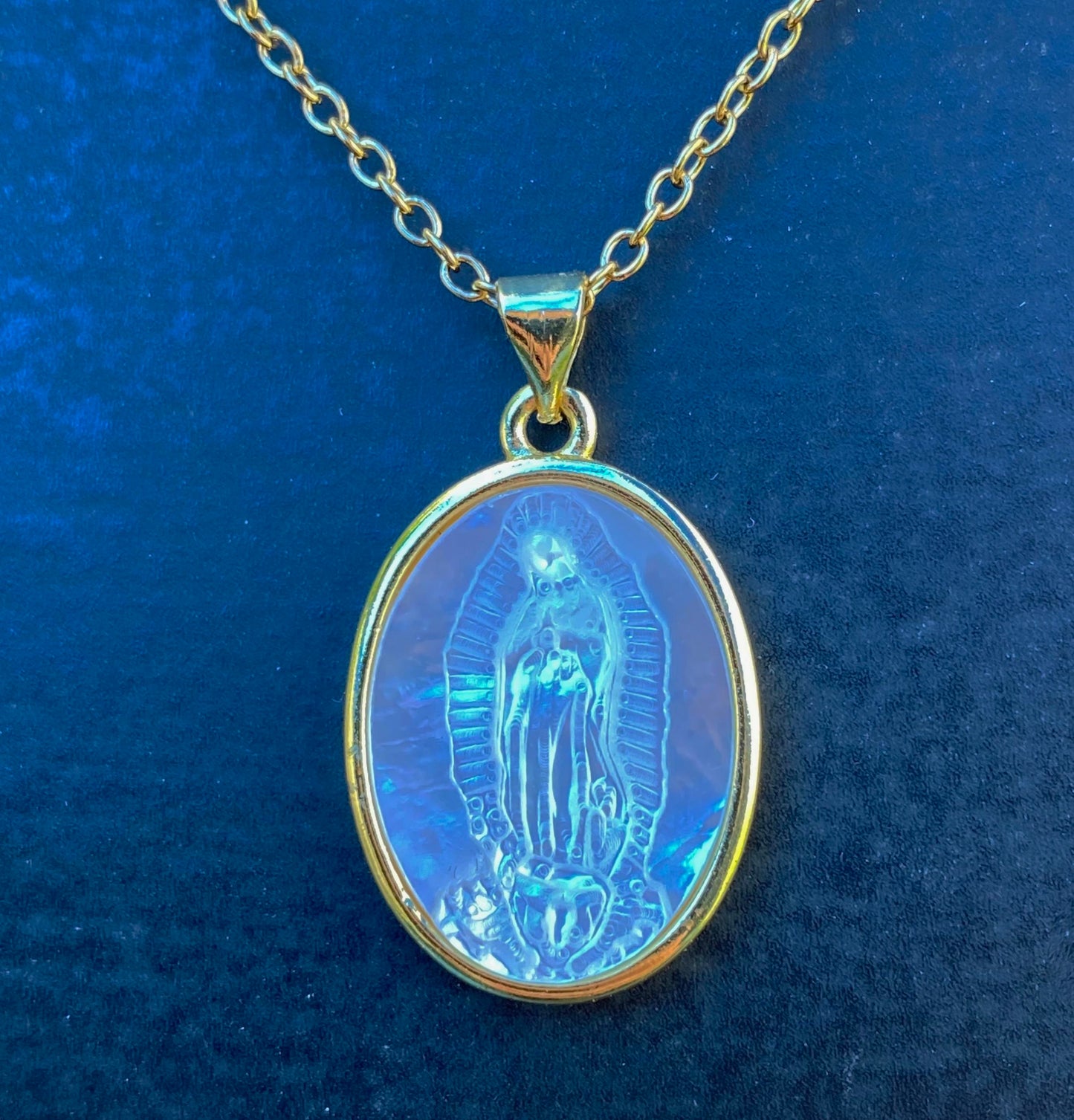 Médaille de la Vierge en Nacre