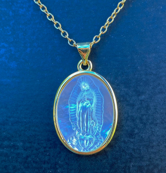 Médaille de la Vierge en Nacre
